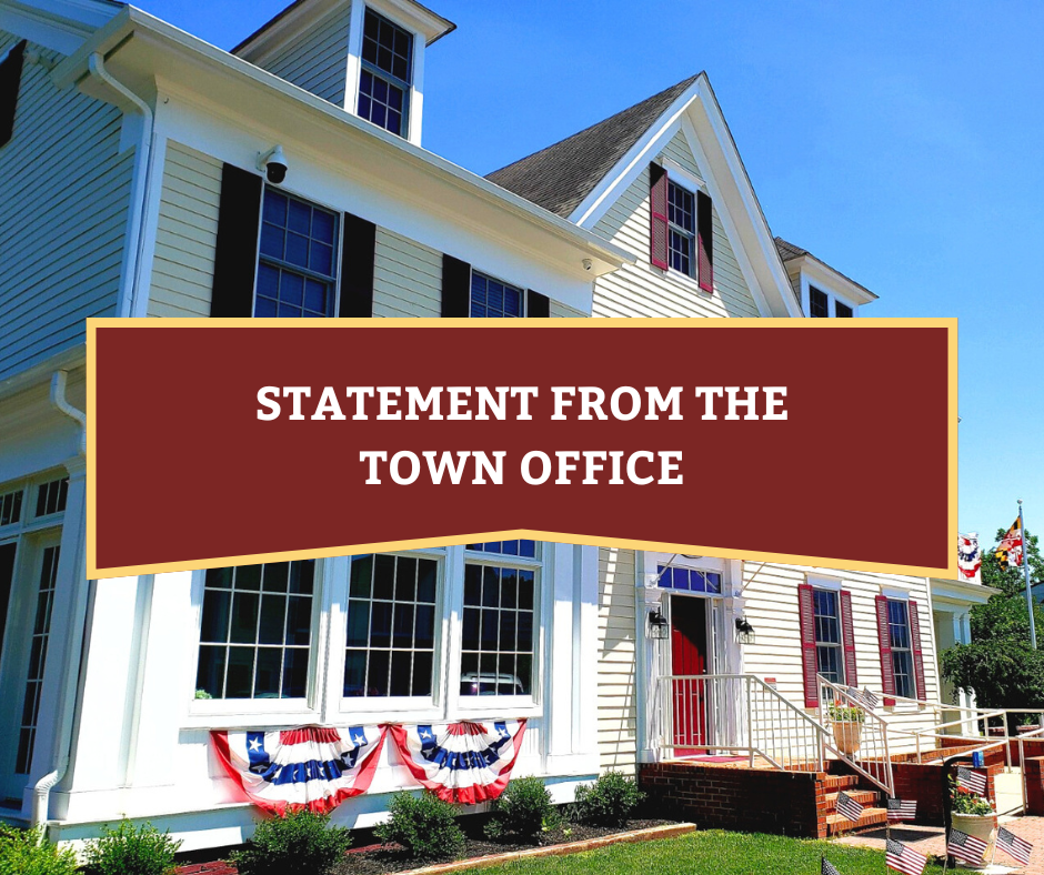 Statement re: Former Ridgely Police Officer