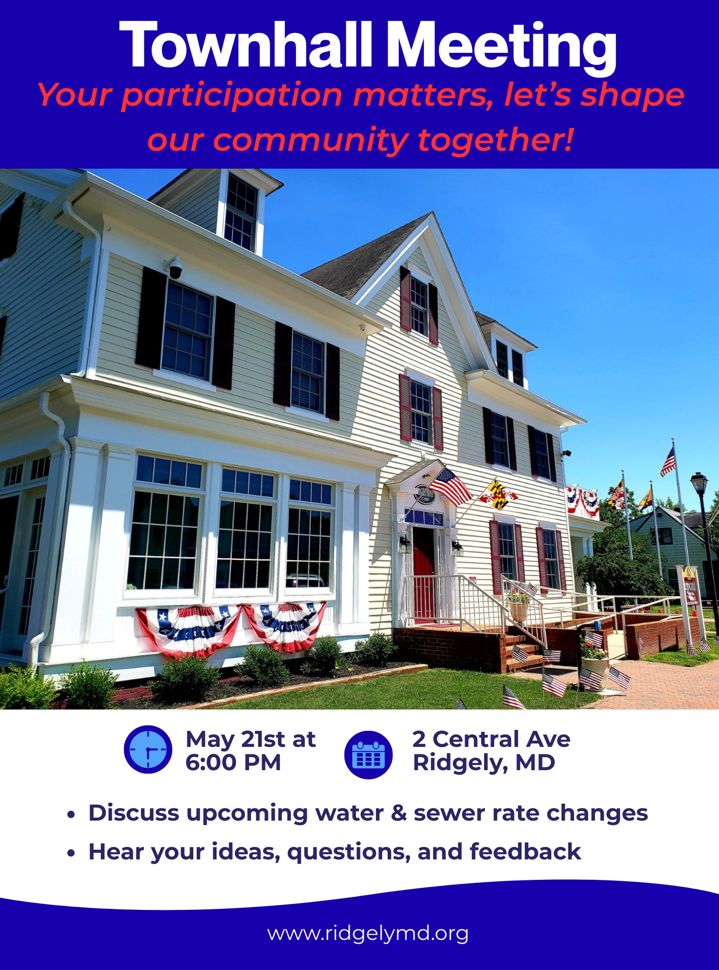 Town Hall Meeting May 21, 2026